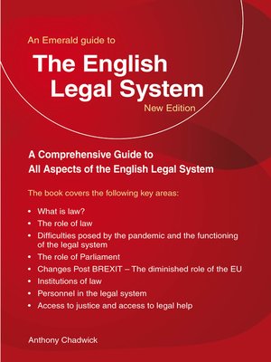 cover image of A Guide to the English Legal System